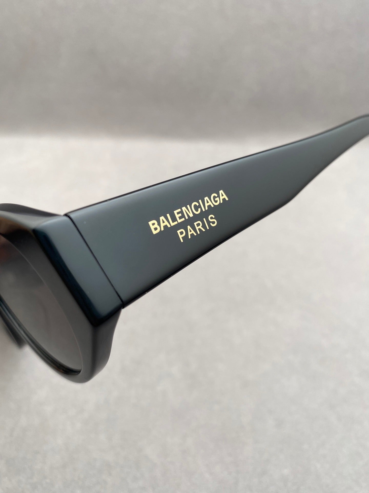 Inspired Balenciaga BB0369S – Retro Oval Sunglasses (1:1 Mirror Quality)- Black