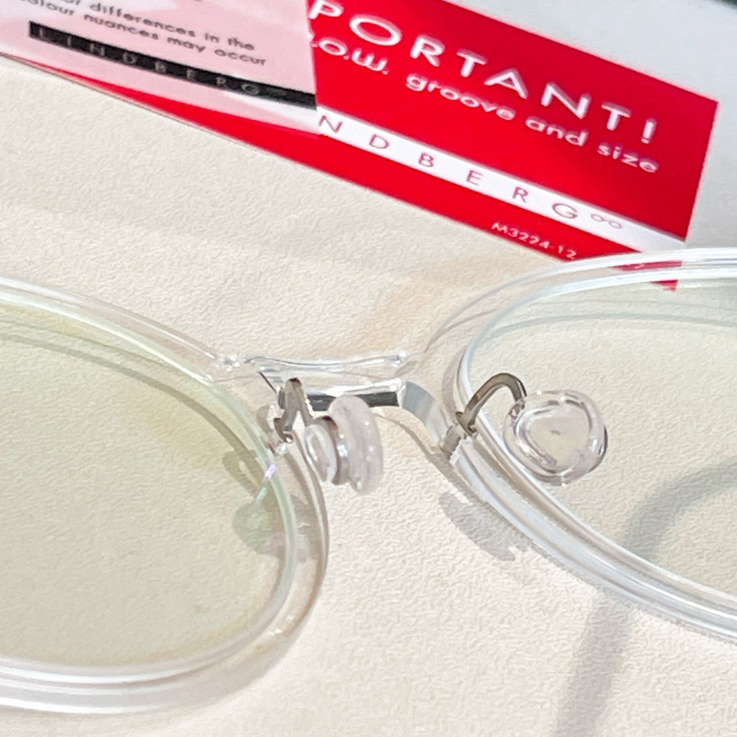 Inspired Lindberg 6600 – Round Clear Titanium Eyeglasses (1:1 Mirror Quality)