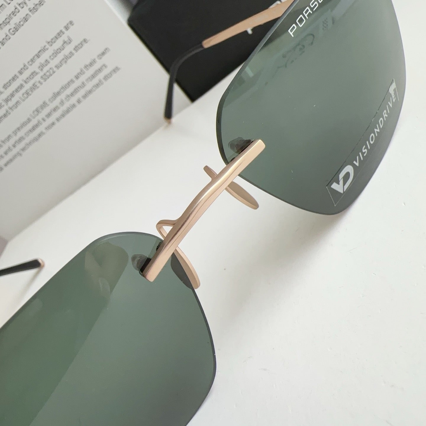 Inspired Porsche Design P’8923 – Rimless Titanium Sunglasses (1:1 Mirror Quality)