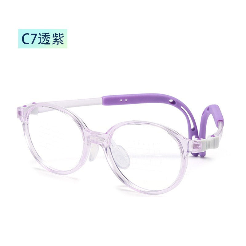 Children’s Flexible Silicone Eyeglass Frame – Model T107