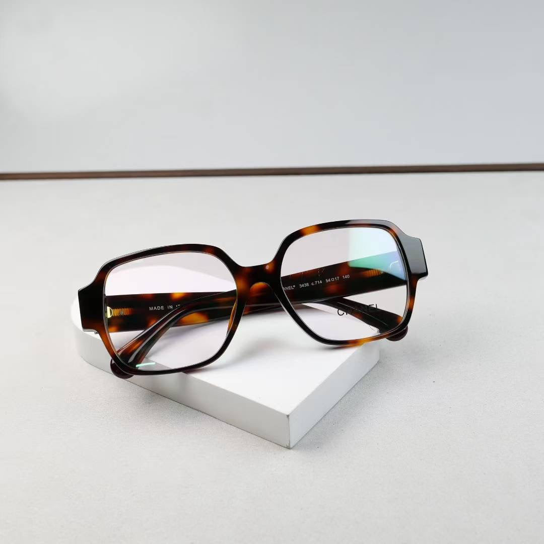 Inspired Chanel 3438 – Oversized Square Eyeglasses (1:1 Mirror Quality)