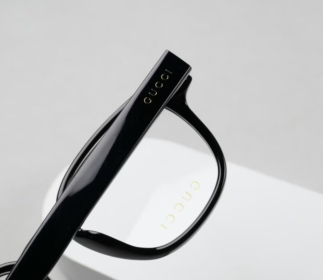 GG1343O Inspired Square Acetate Optical Glasses – Classic Full-Rim Frame