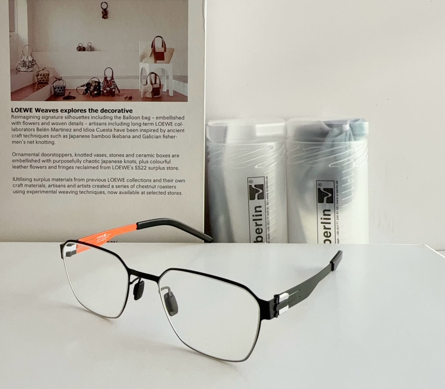 IC Berlin – IC MB12 – Lightweight Stainless Steel Eyeglasses (Inspired)