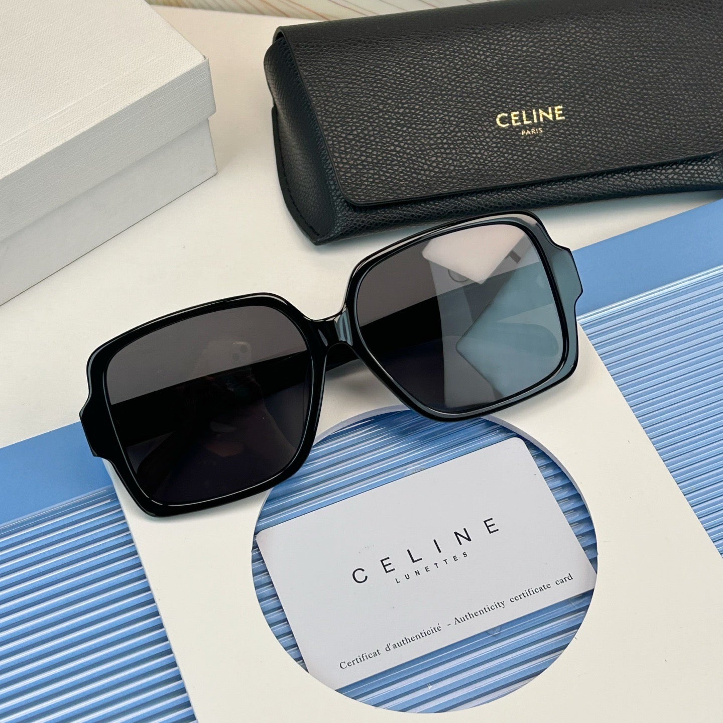 Inspired CELINE CL40316U – Oversized Square Sunglasses (1:1 Mirror Quality)