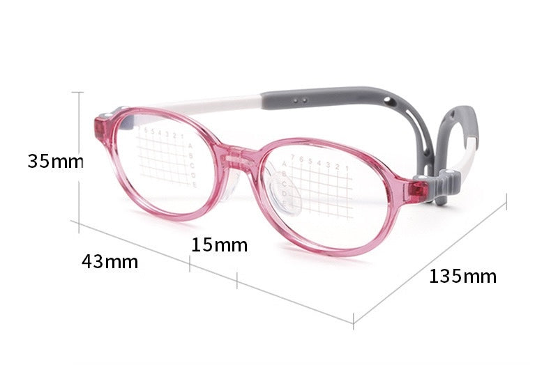 Kids Myopia Control Glasses Frame – Model T102 (Ages 4–6)