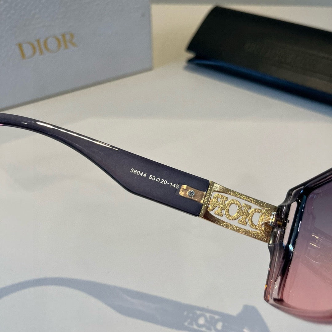 Inspired Dior 58044 – Gradient Square Luxury Sunglasses (1:1 Mirror Quality)