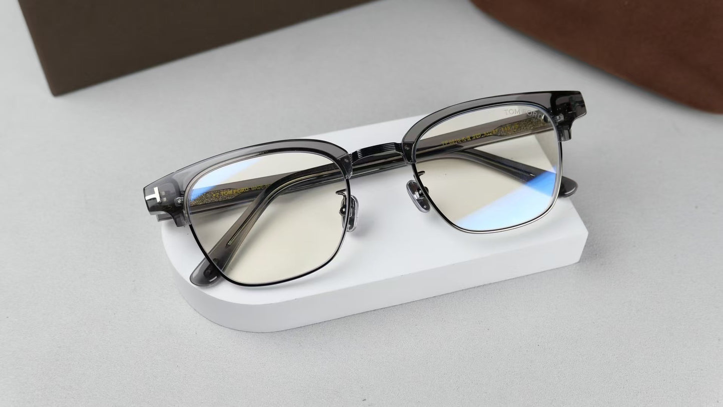 Tom Ford Inspired TF6016-K-B Eyeglasses | Designer Style Optical Frames