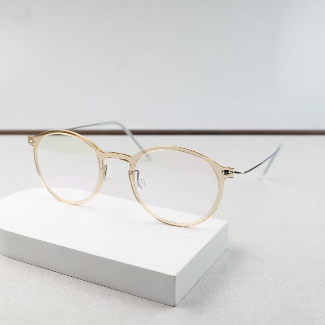 Lindberg Inspired 6541 – Lightweight Round Eyeglasses (1:1 Mirror Quality)