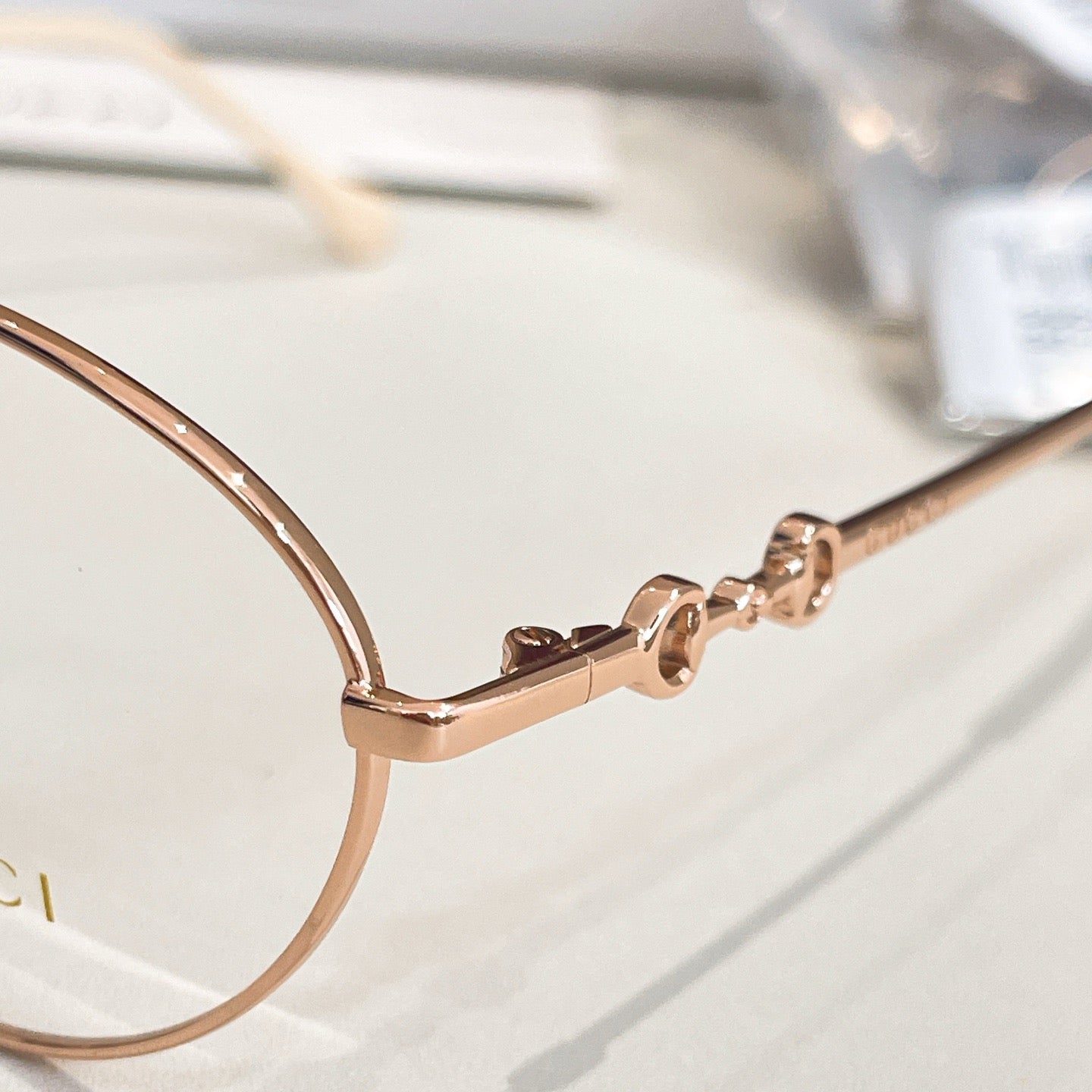 GG1699O Gucci Inspired Optical Glasses – Round Metal Frame