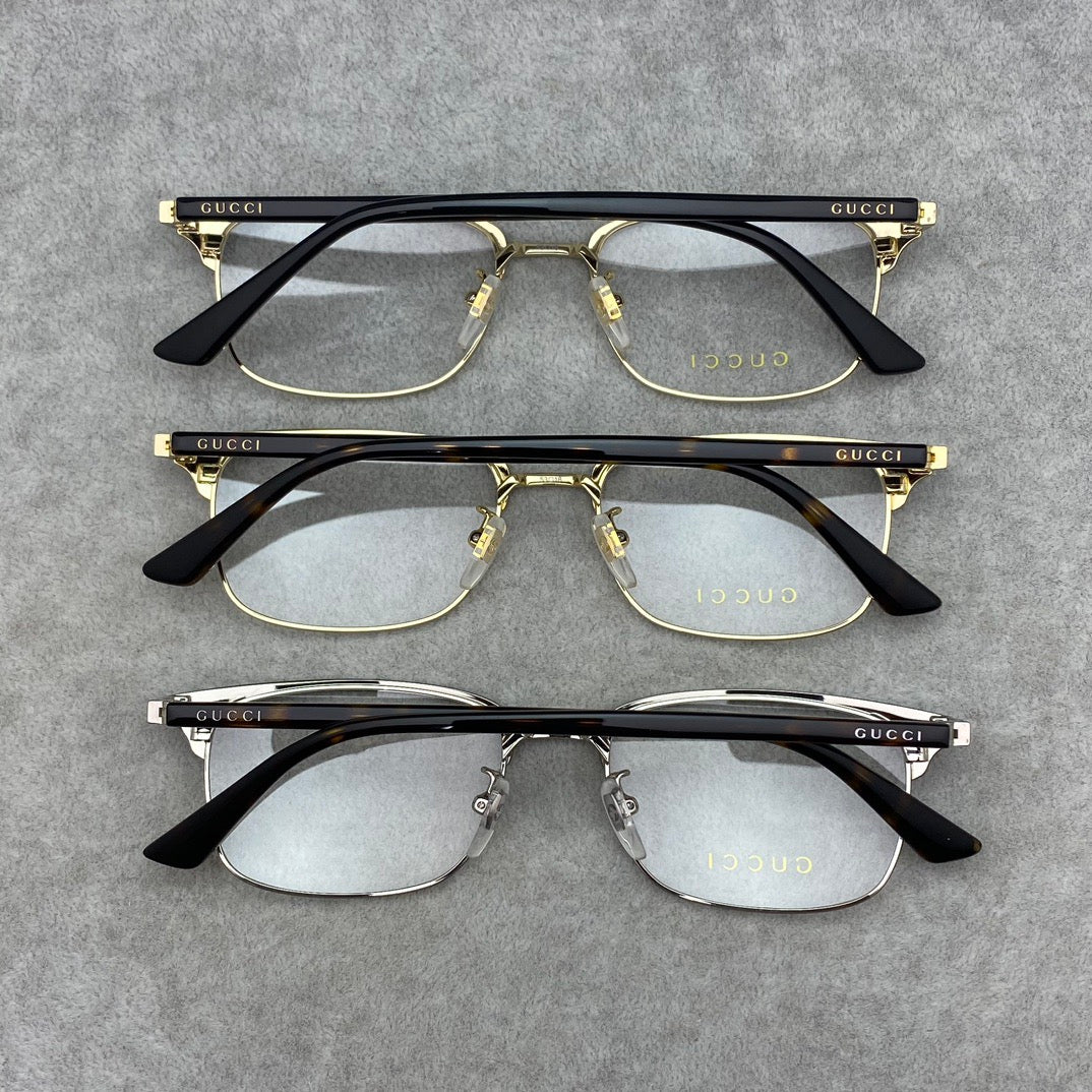 Inspired Gucci GG0131O Optical Eyeglasses – Rectangular Frame (1:1 Mirror Quality)