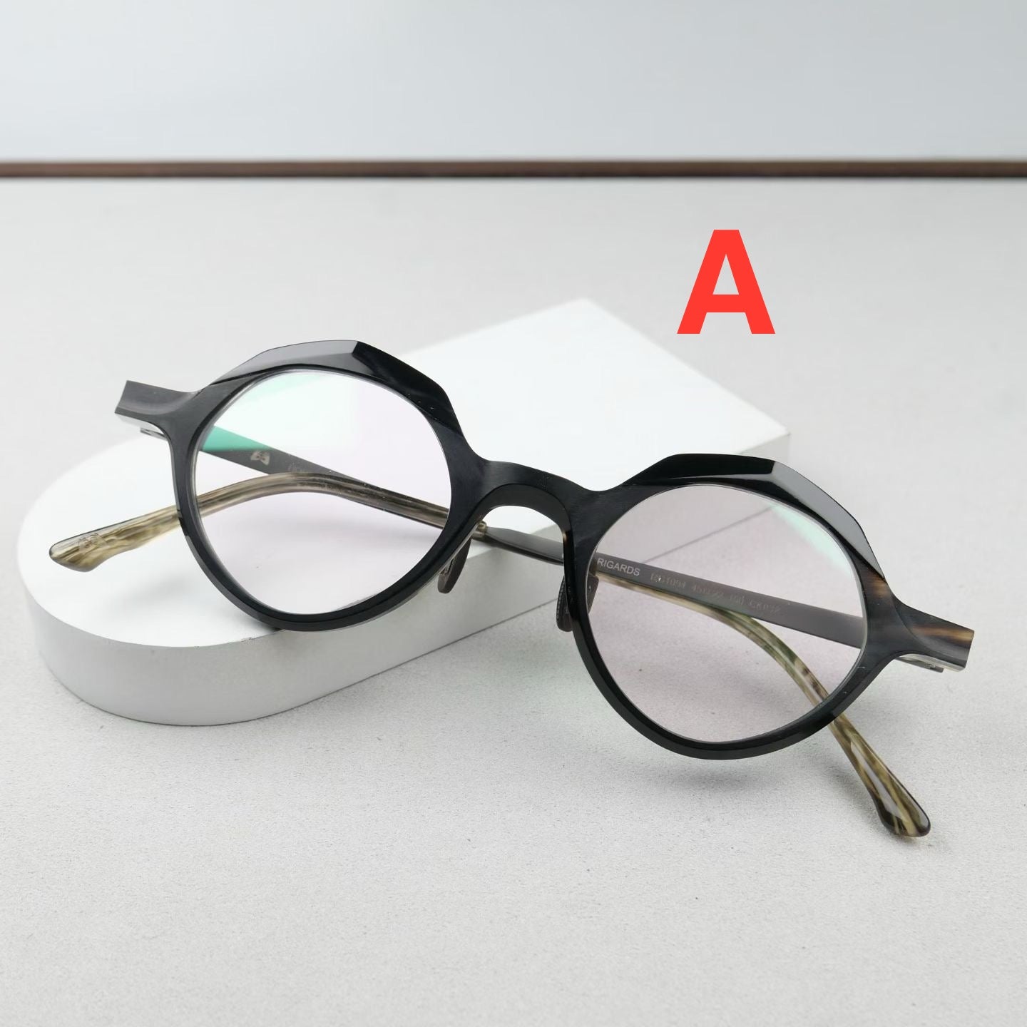 Inspired Rigards RG1094 – Octagonal Round Titanium Eyeglasses (1:1 Mirror Quality)
