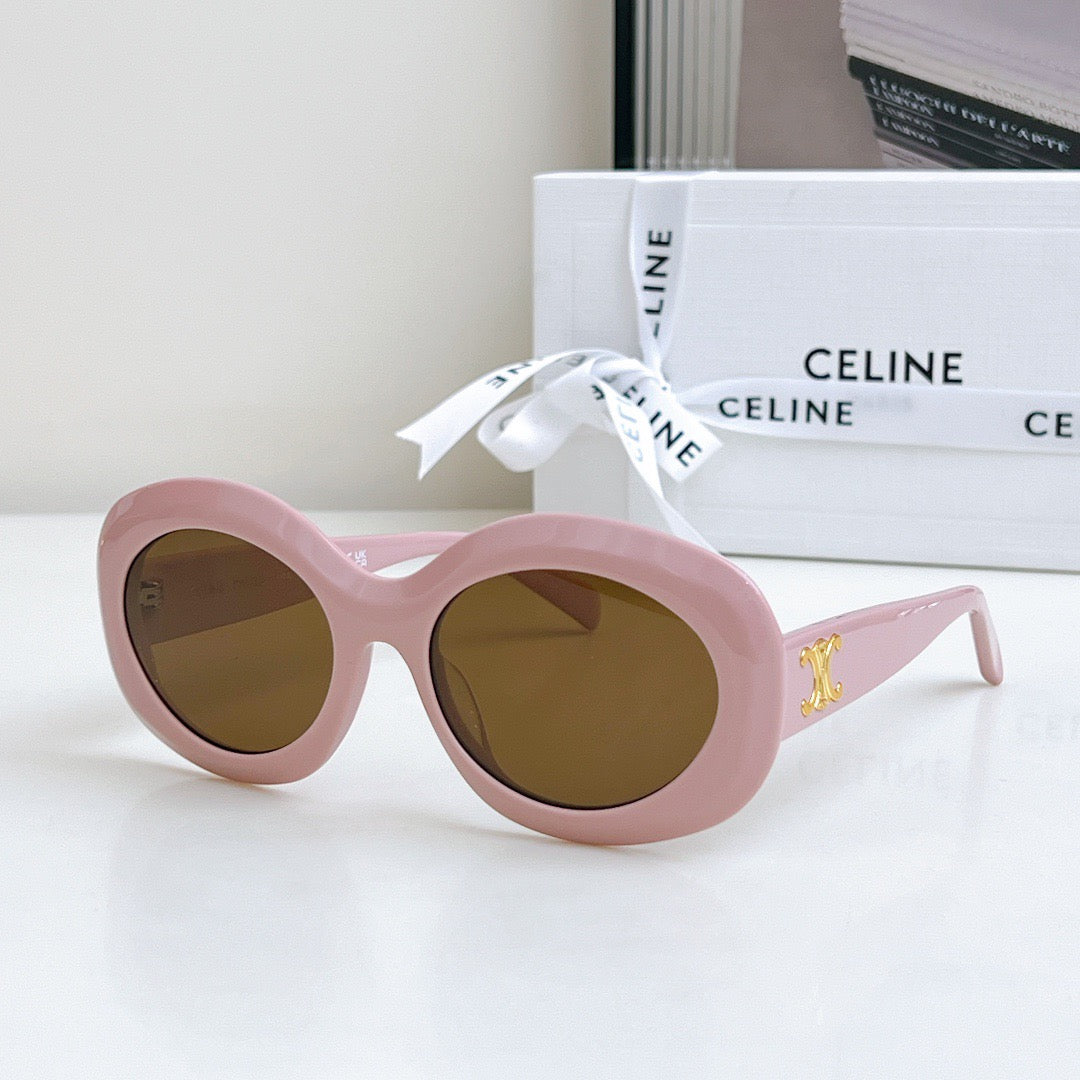Inspired CELINE CL40292 – Oversized Round Sunglasses (1:1 Mirror Quality)