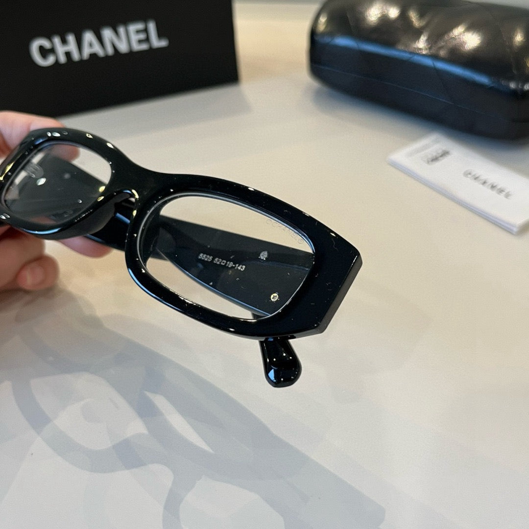 Inspired Chanel 5525 – Bold Rectangle Acetate Sunglasses (1:1 Mirror Quality)