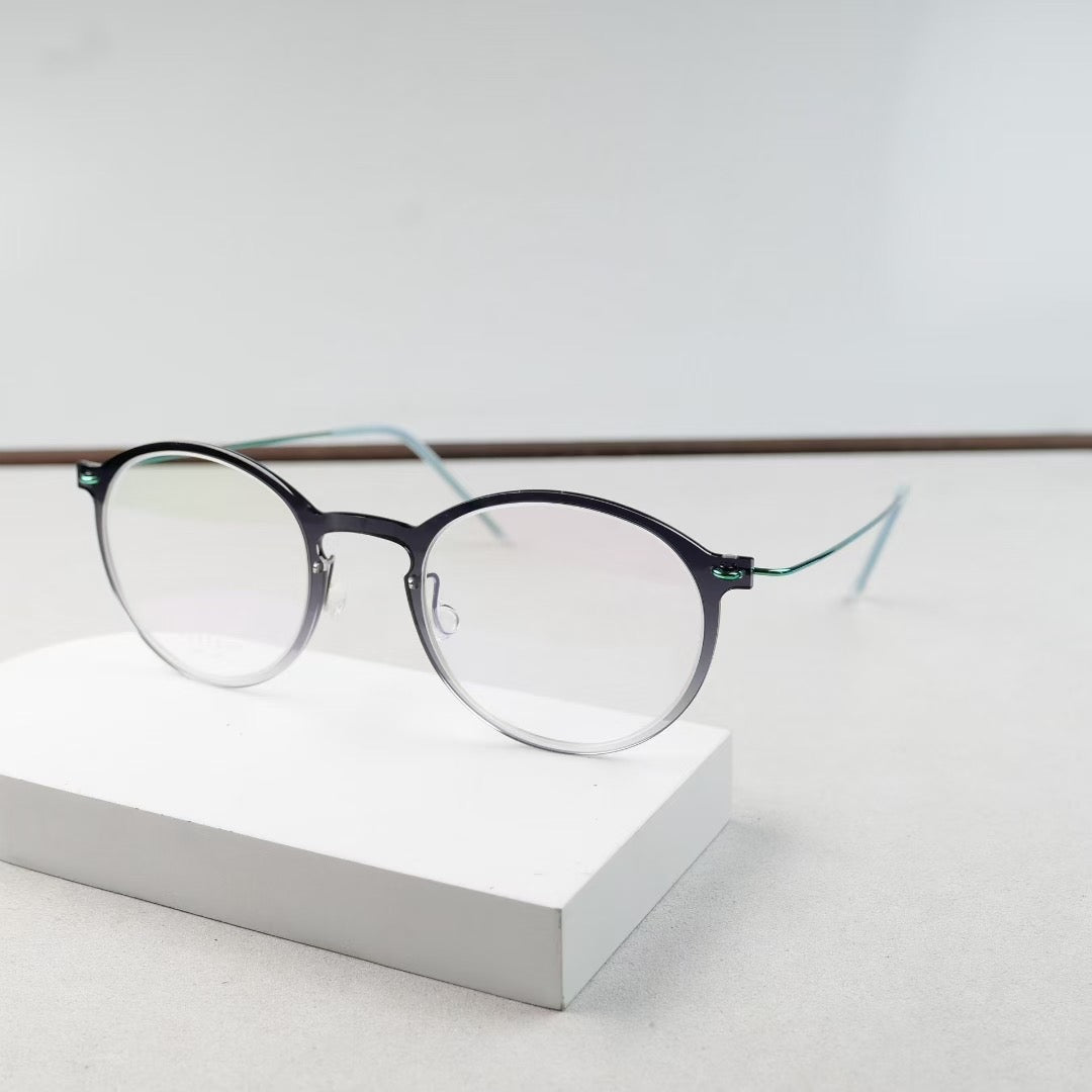 Lindberg Inspired 6541 – Lightweight Round Eyeglasses (1:1 Mirror Quality)