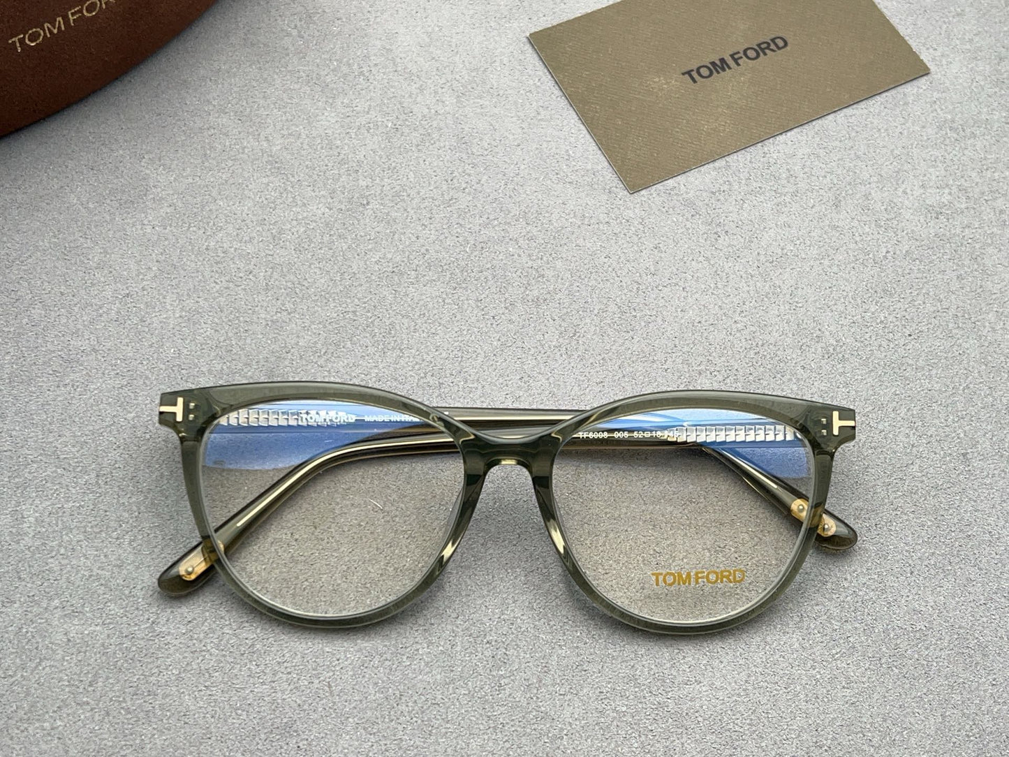 Tom Ford Inspired TF6008 Eyeglasses | Designer Style Optical Frames