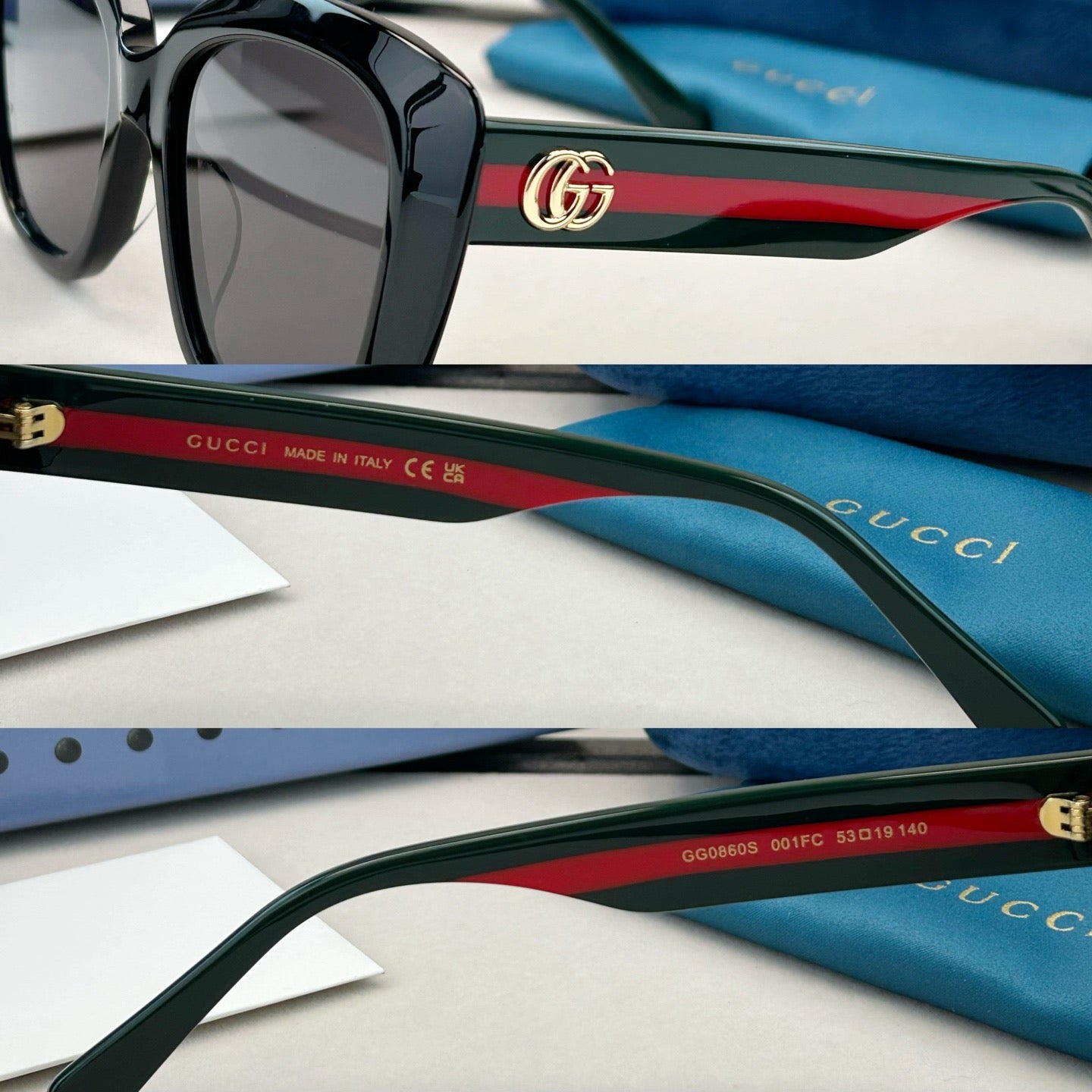 Inspired Gucci GG0860S – Cat-Eye Oversized Sunglasses (1:1 Mirror Quality)