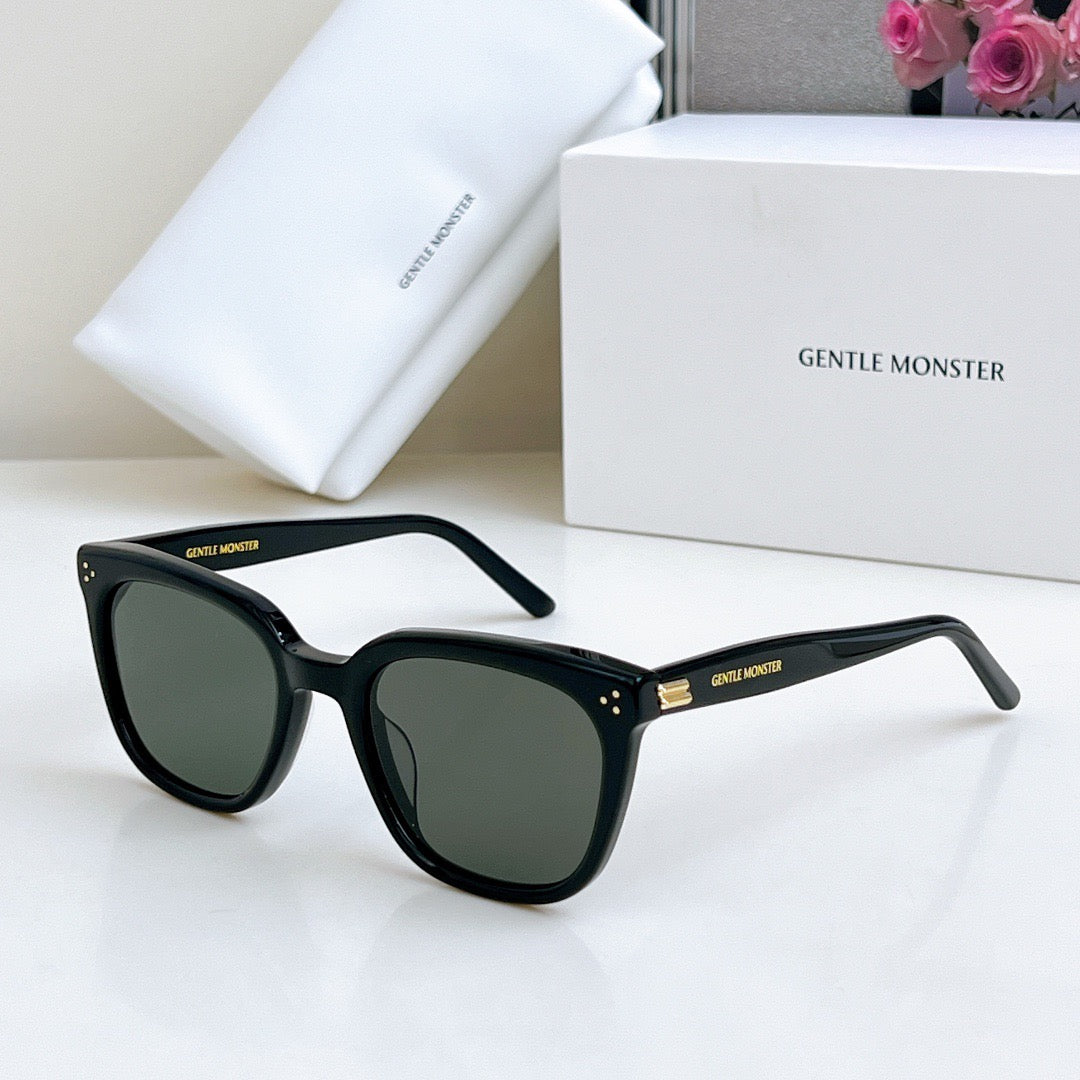 Inspired Gentle Monster Bloomo 01 – Classic Square Acetate Sunglasses (1:1 Mirror Quality)
