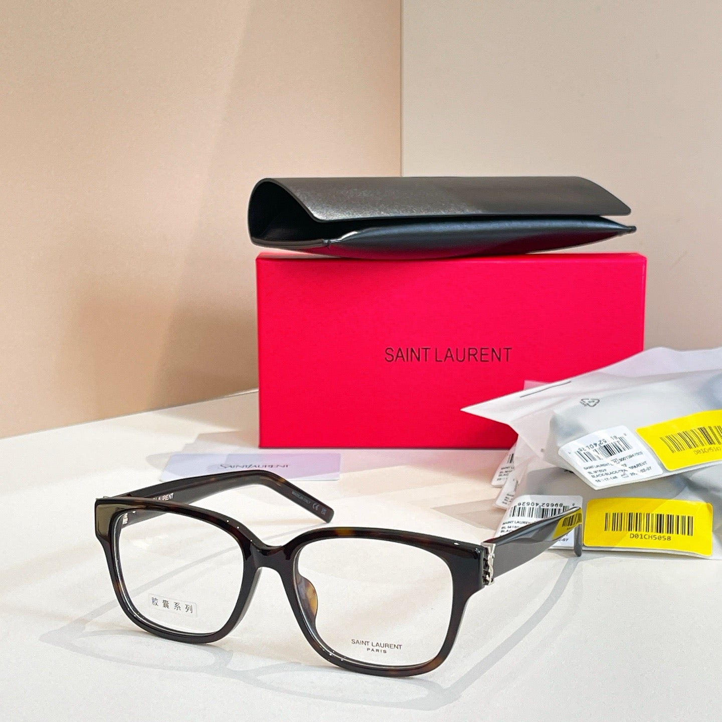 Inspired Saint Laurent SL M150/F – Bold Square Optical Eyeglasses (1:1 Mirror Quality)