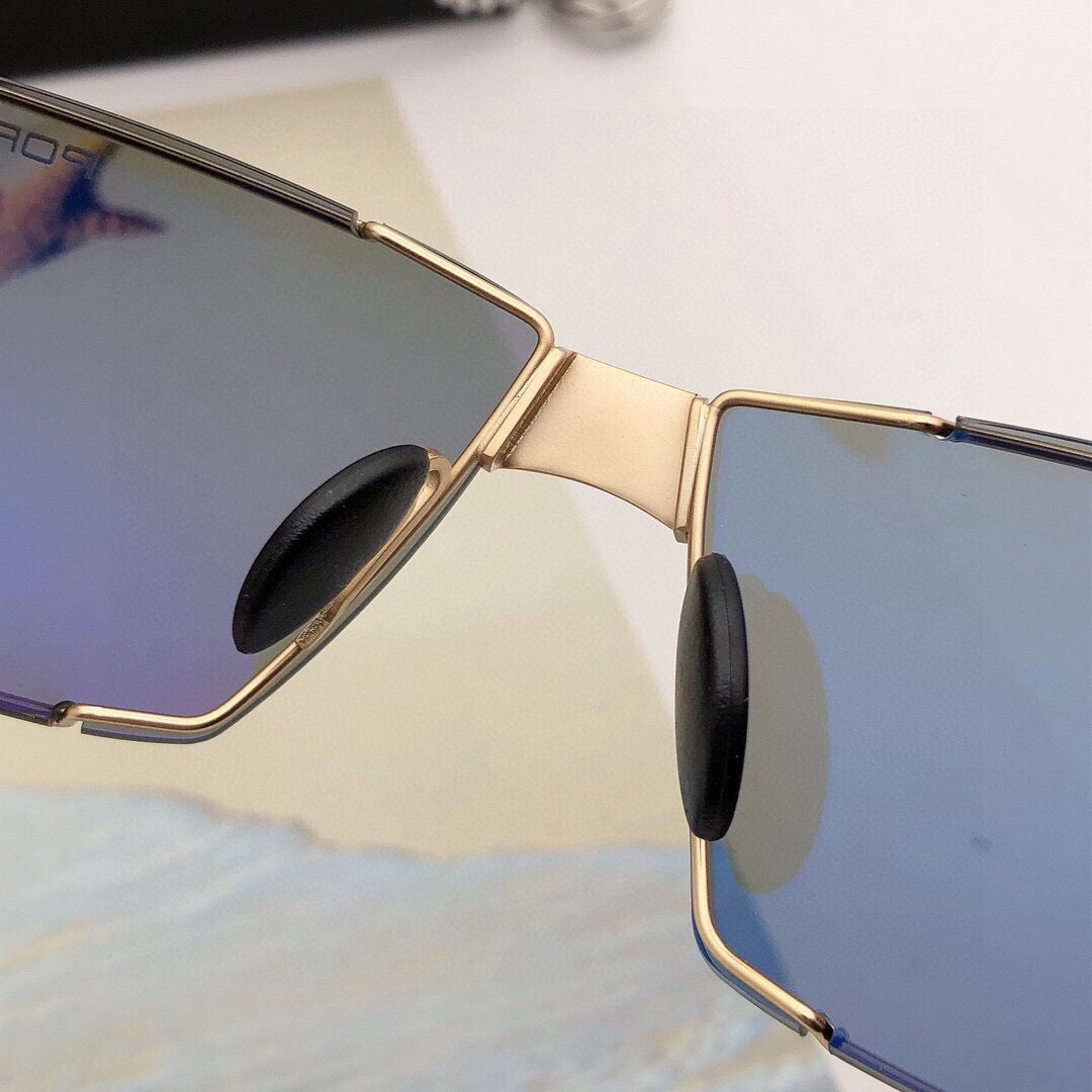 Inspired Porsche Design P’8407 – Rectangular Shield Sunglasses (1:1 Mirror Quality)