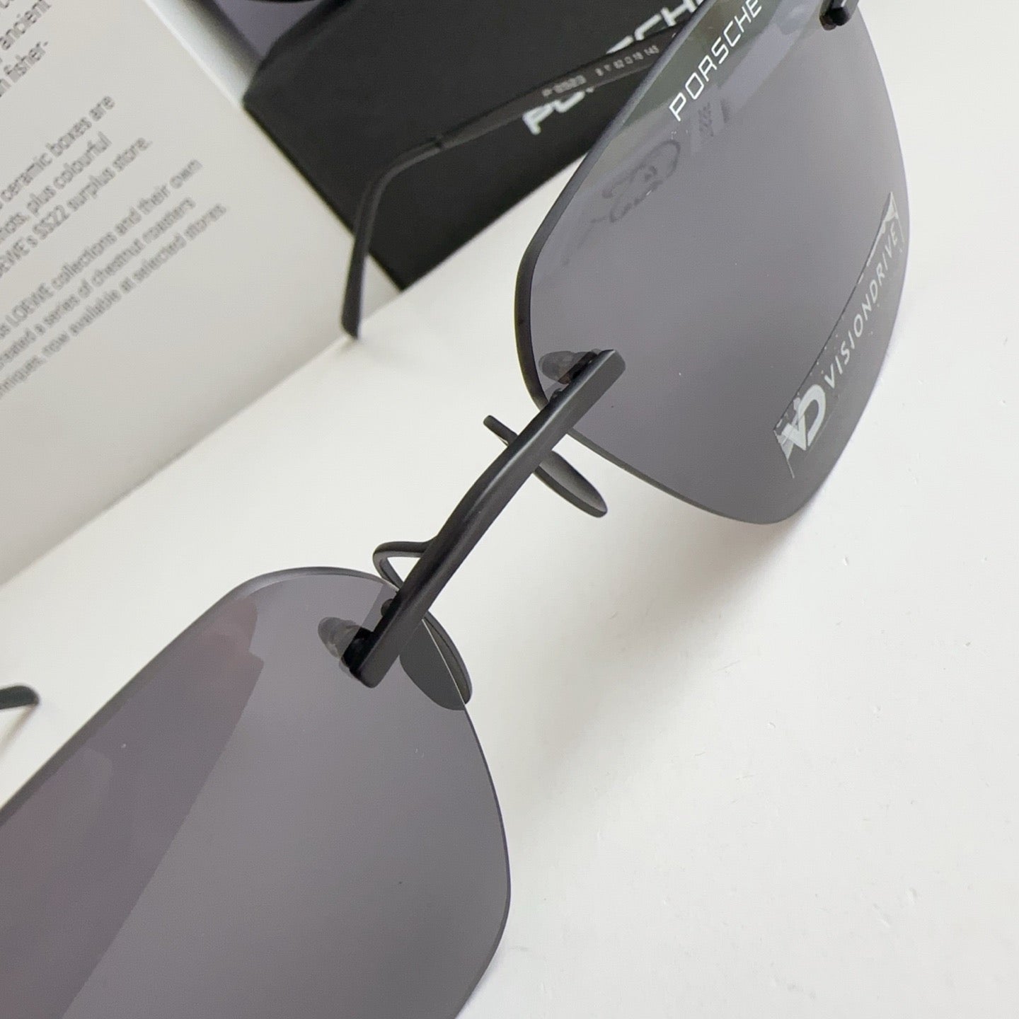 Inspired Porsche Design P’8923 – Rimless Titanium Sunglasses (1:1 Mirror Quality)
