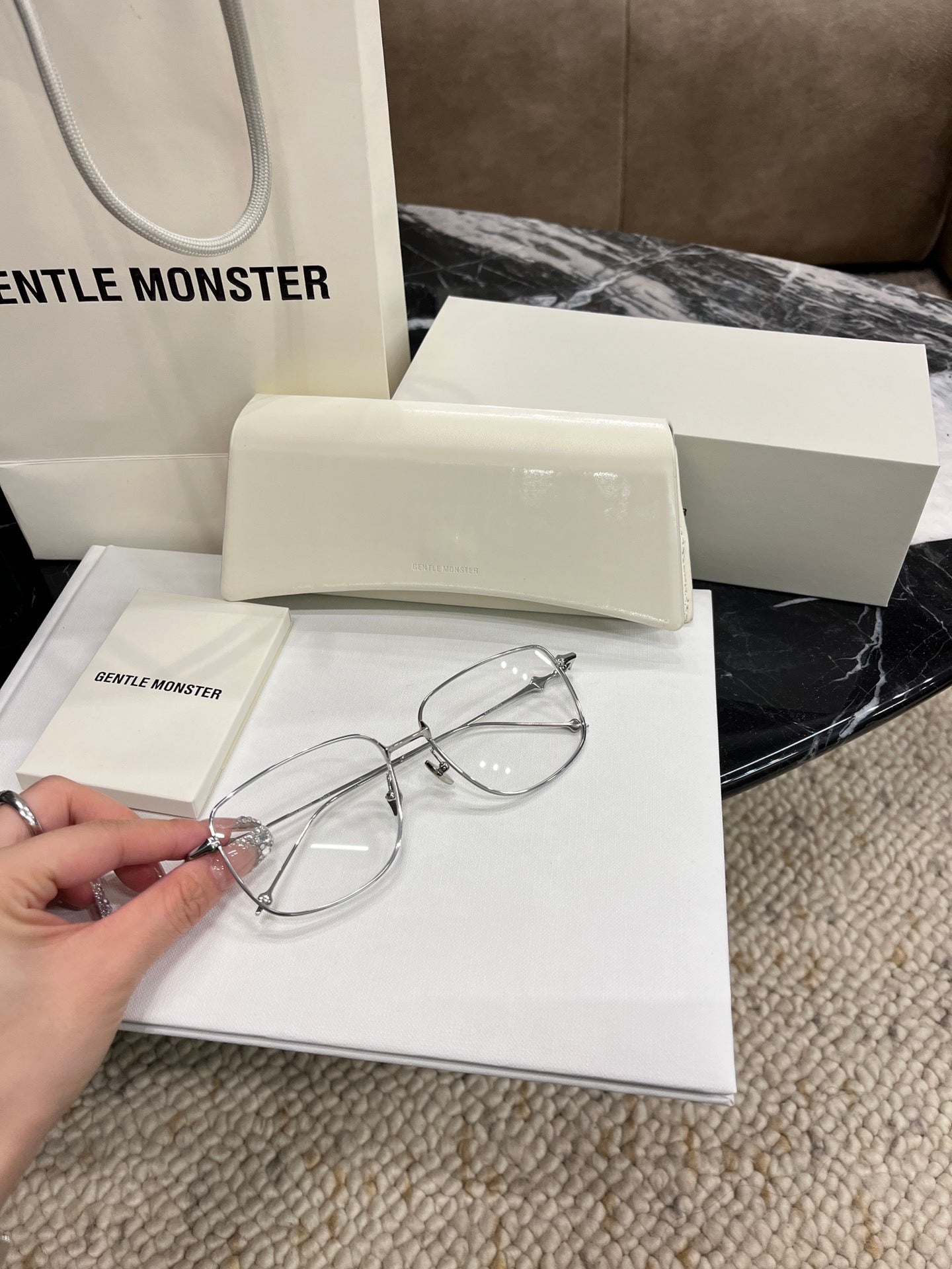 Gentle Monster ACADEMYA – Titanium Optical Eyeglasses (1:1 Mirror Quality)