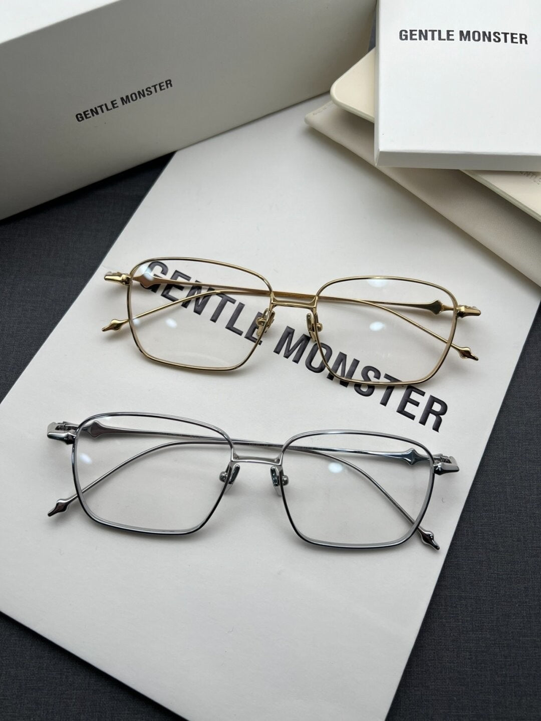 Gentle Monster Aba 02 – Titanium Optical Eyeglasses (1:1 Mirror Quality)