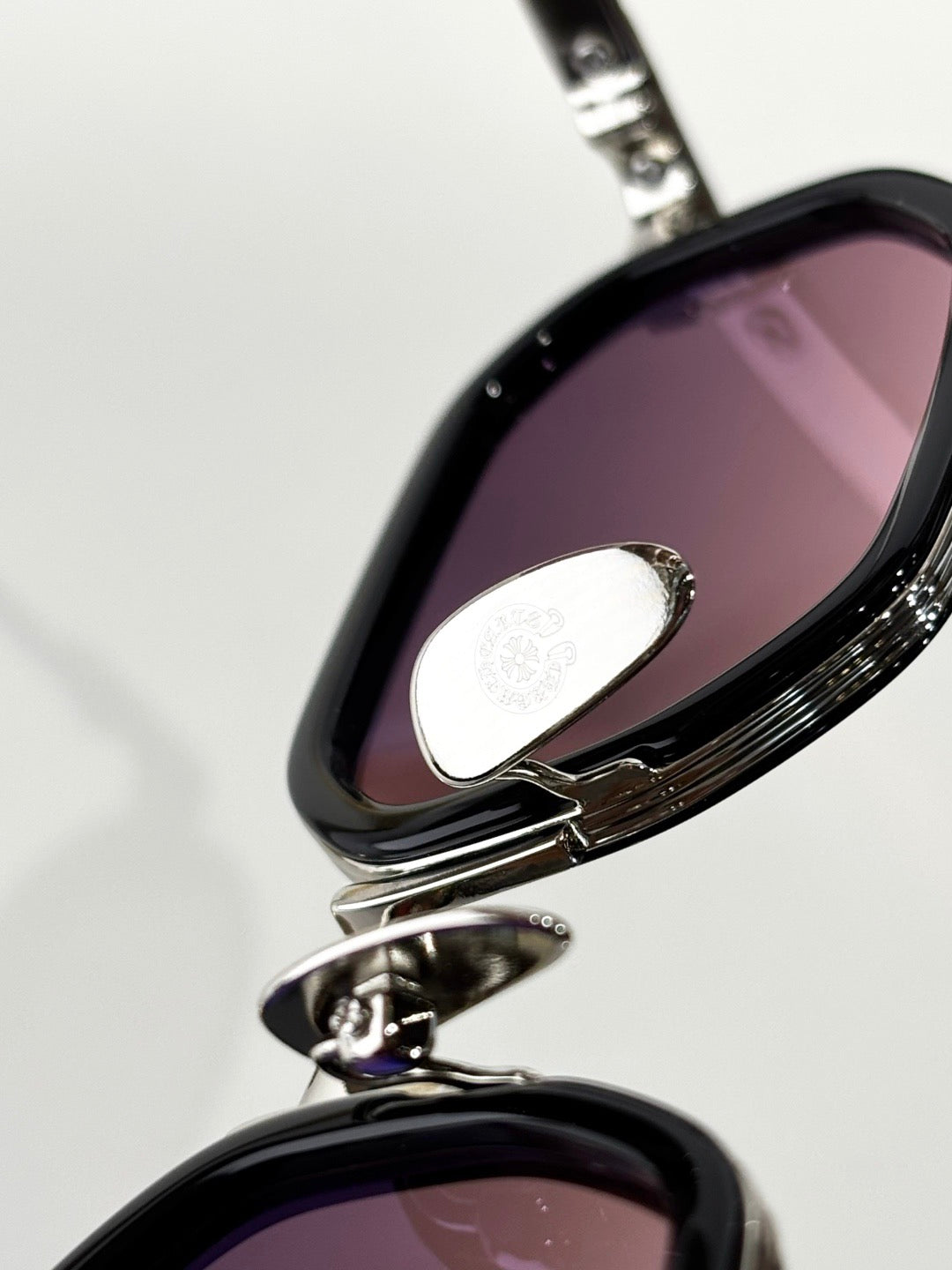 Inspired Chrome Hearts STYLIDA – Octagonal Metal Sunglasses with Zeiss Lenses (1:1 Mirror Quality)