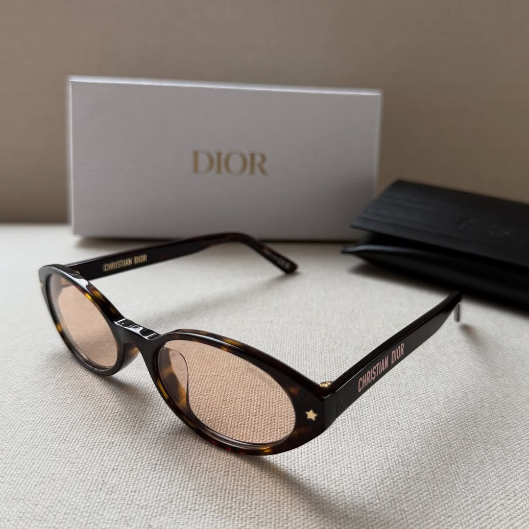 Inspired DiorPacific R1F – Oval Slim Sunglasses (1:1 Mirror Quality)