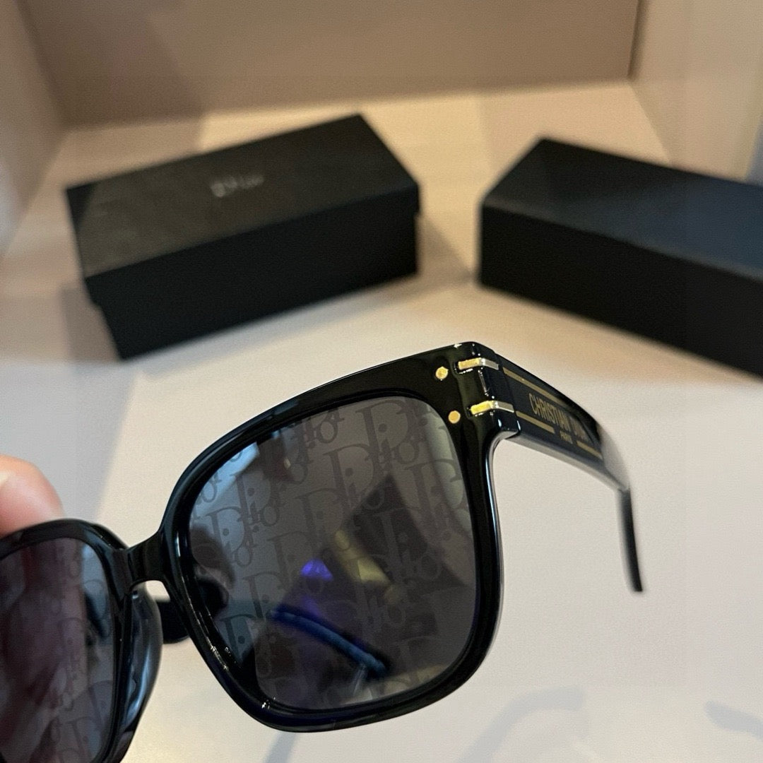 Inspired Dior D2304 – Oversized Monogram Square Sunglasses (1:1 Mirror Quality)