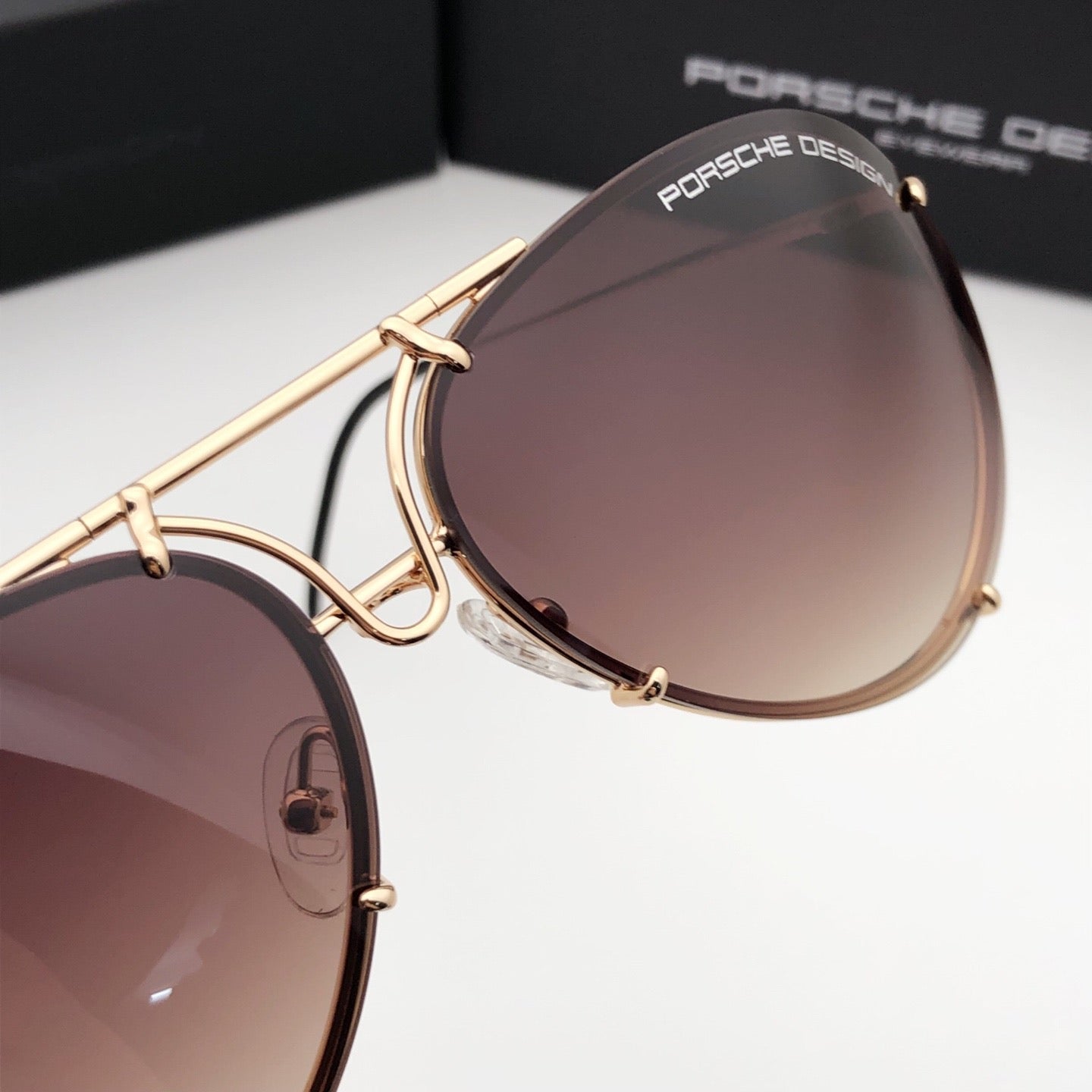 Inspired Porsche Design P’8433 – Interchangeable Lens Aviator Sunglasses (1:1 Mirror Quality)