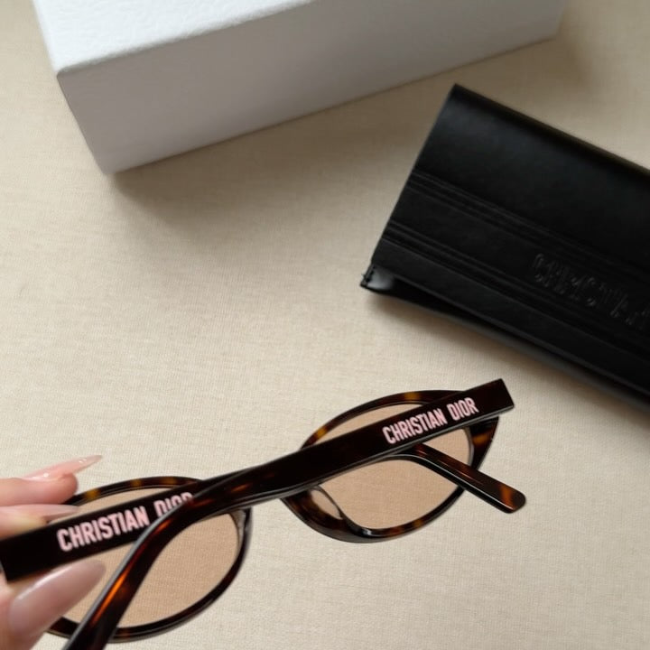 Inspired DiorPacific R1F – Oval Slim Sunglasses (1:1 Mirror Quality)
