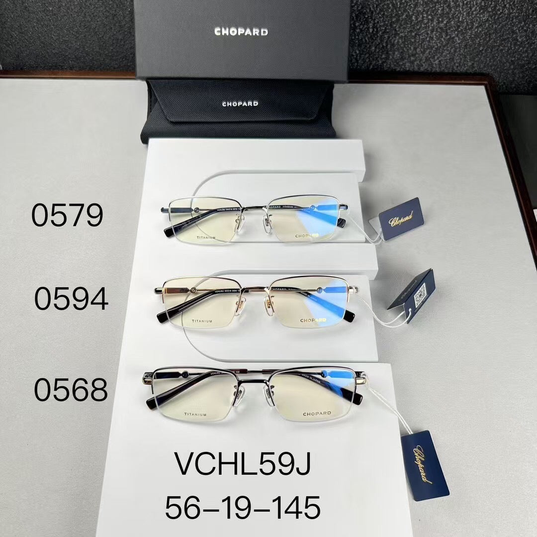 Inspired Chopard VCHL59J – Luxury Titanium Optical Eyeglasses (1:1 Mirror Quality)