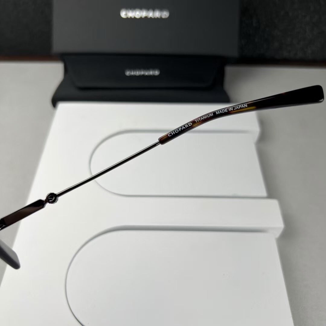 Inspired Chopard VCHL59J – Luxury Titanium Optical Eyeglasses (1:1 Mirror Quality)