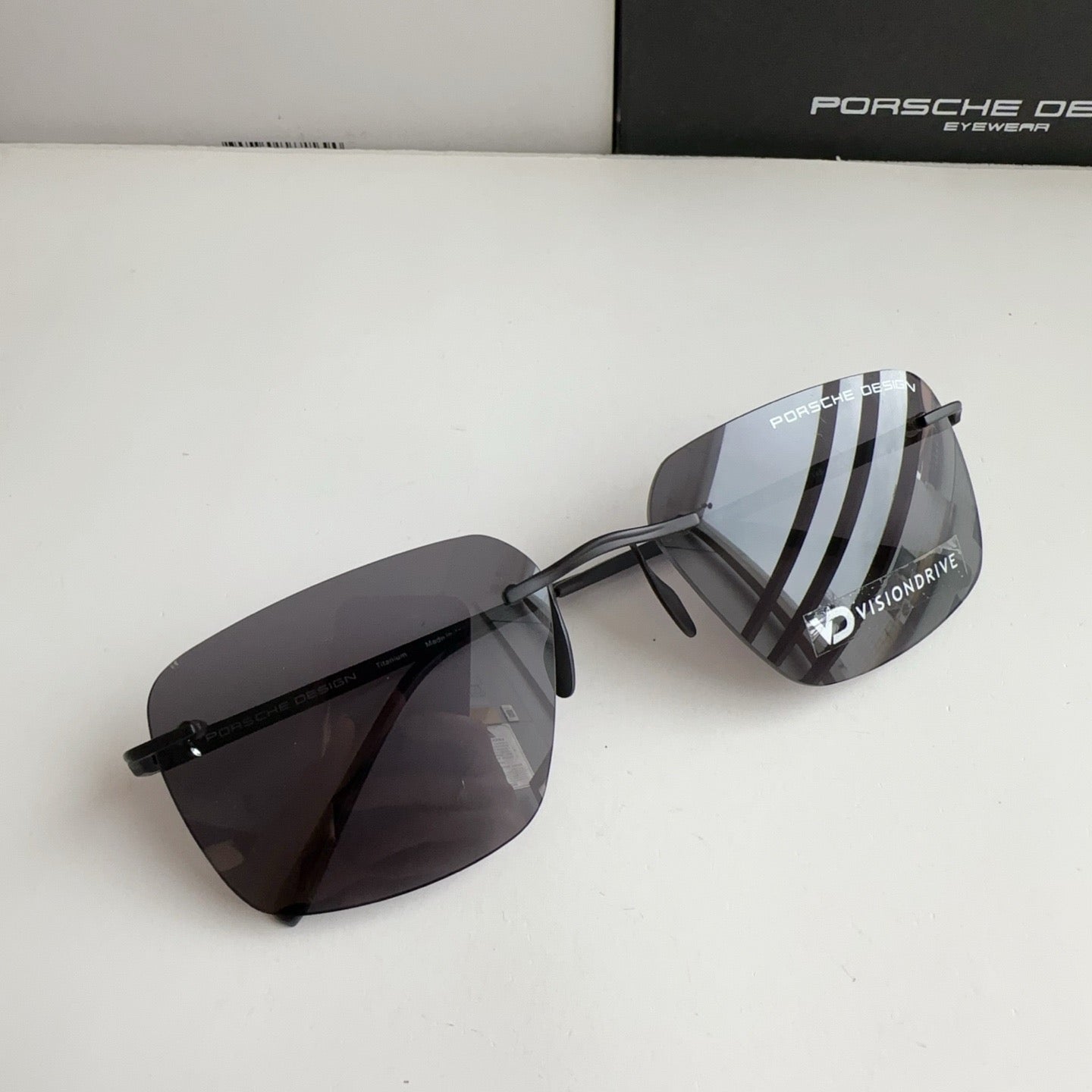 Inspired Porsche Design P’8923 – Rimless Titanium Sunglasses (1:1 Mirror Quality)