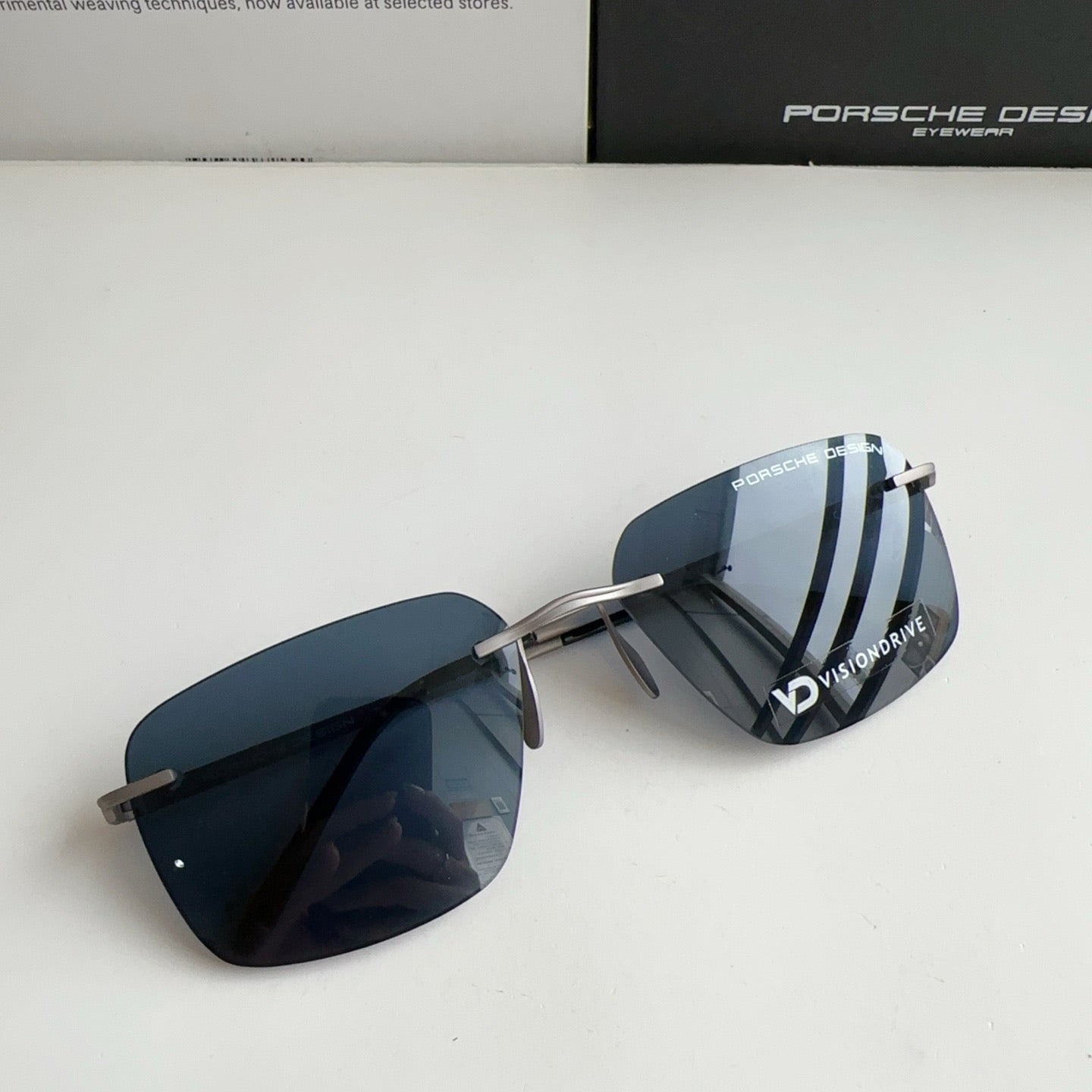 Inspired Porsche Design P’8923 – Rimless Titanium Sunglasses (1:1 Mirror Quality)
