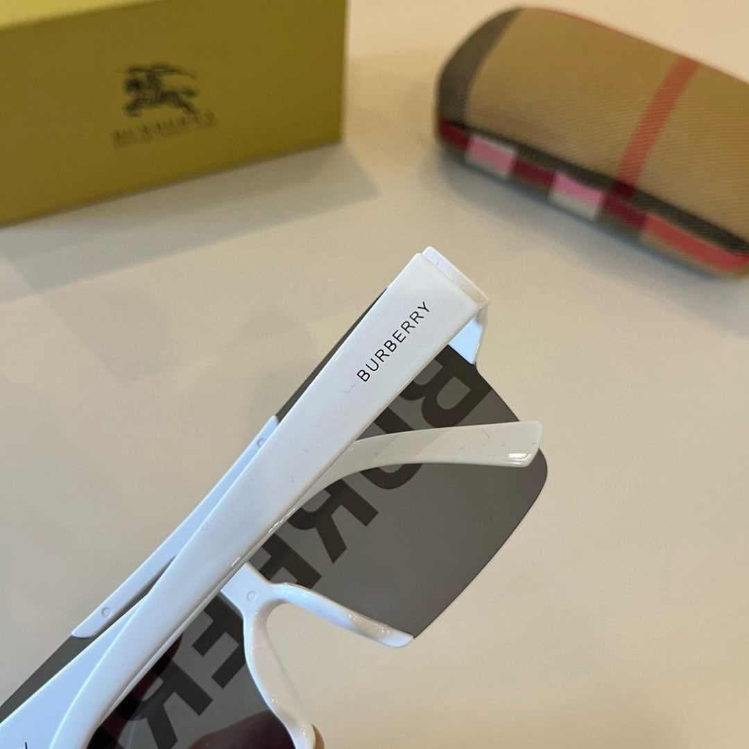 Inspired Burberry BE4291 – Oversized Shield Sunglasses (1:1 Mirror Quality)
