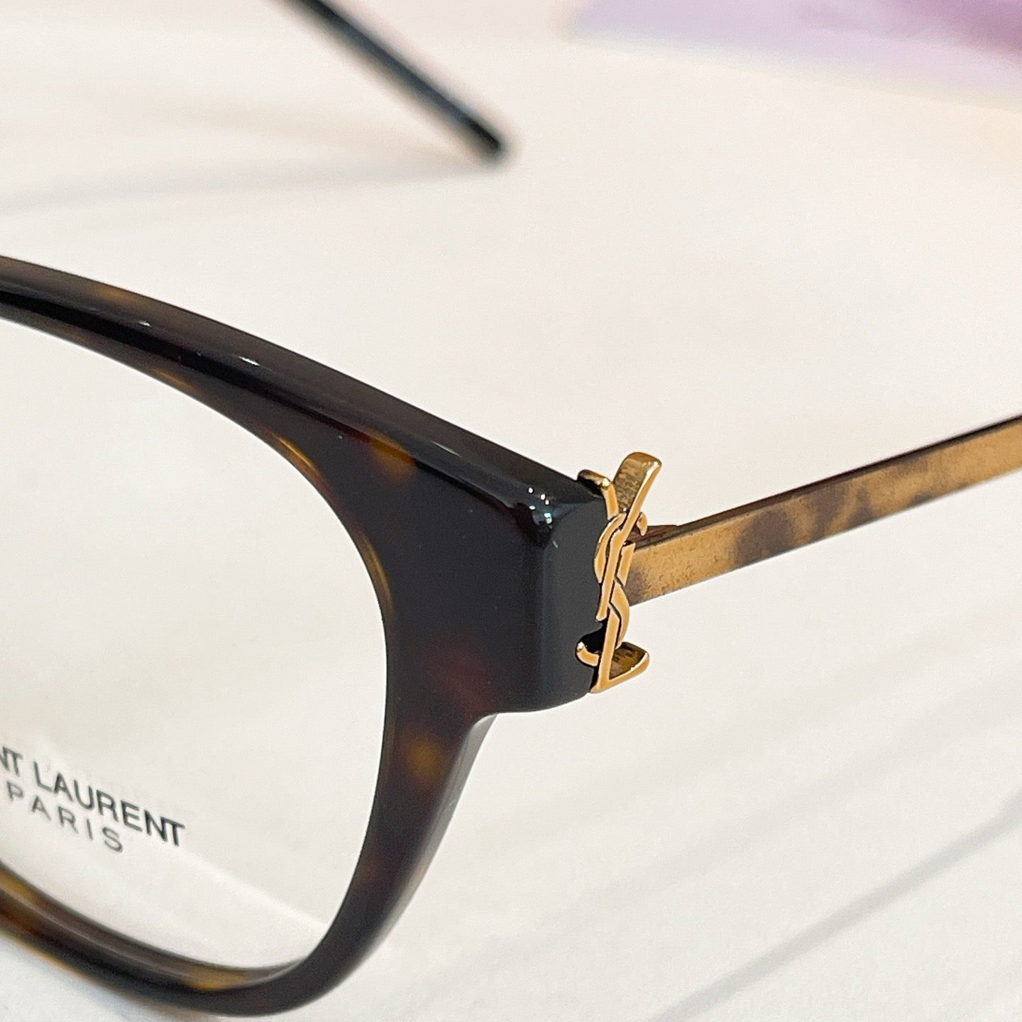 Inspired Saint Laurent SL M480-C/F – Classic Square Optical Eyeglasses (1:1 Mirror Quality)- Tortoise