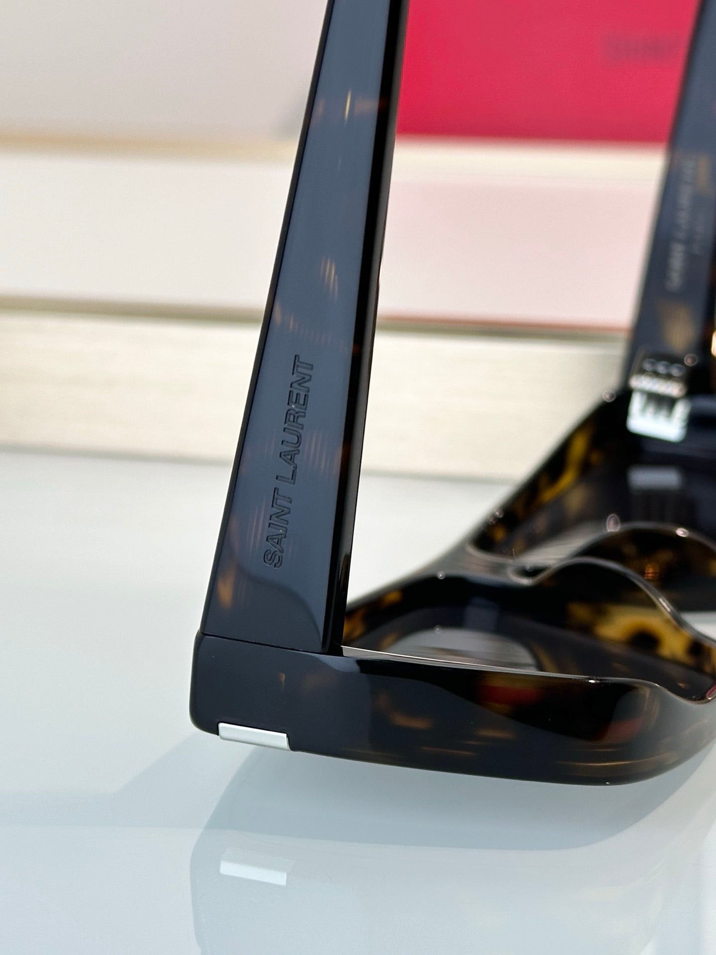 Inspired Saint Laurent SL756 – Oversized Square Frame Glasses (1:1 Mirror Quality)- Black