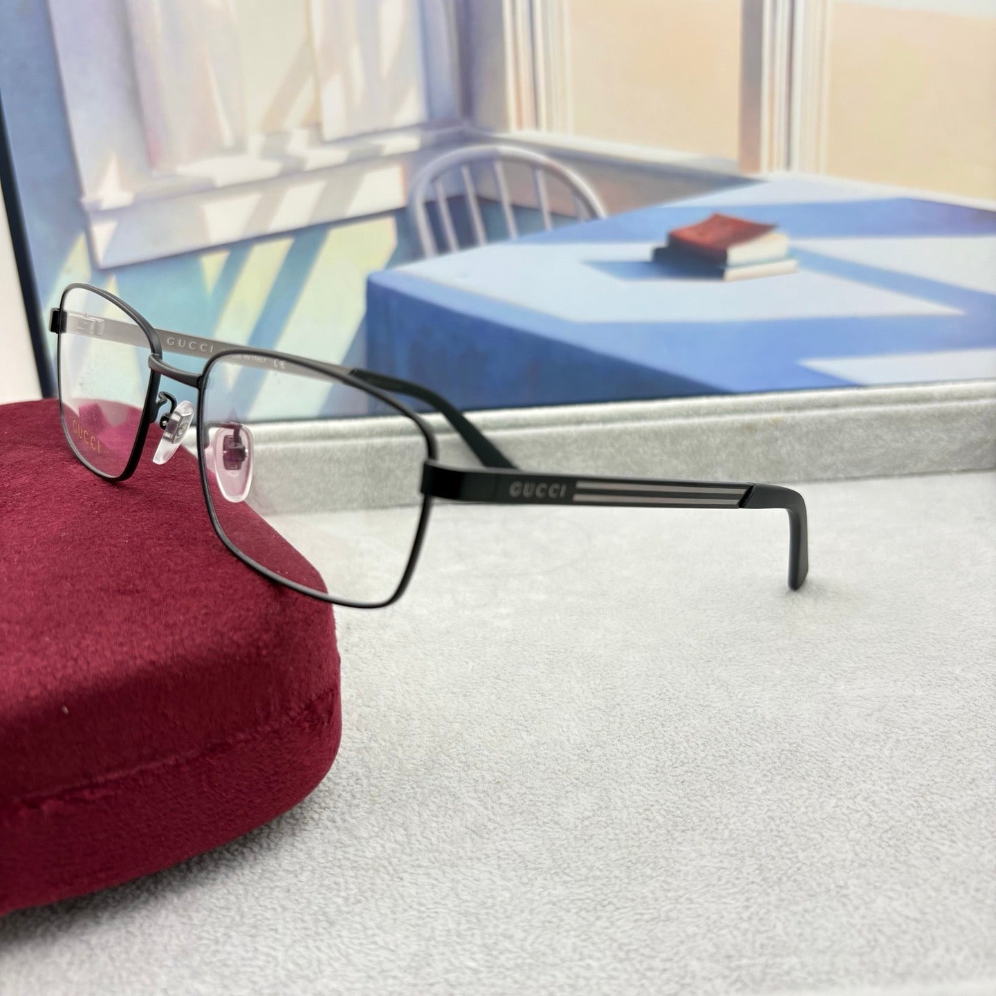 GG0693O -Gucci Inspired Optical Glasses – Men’s Business Metal Frame