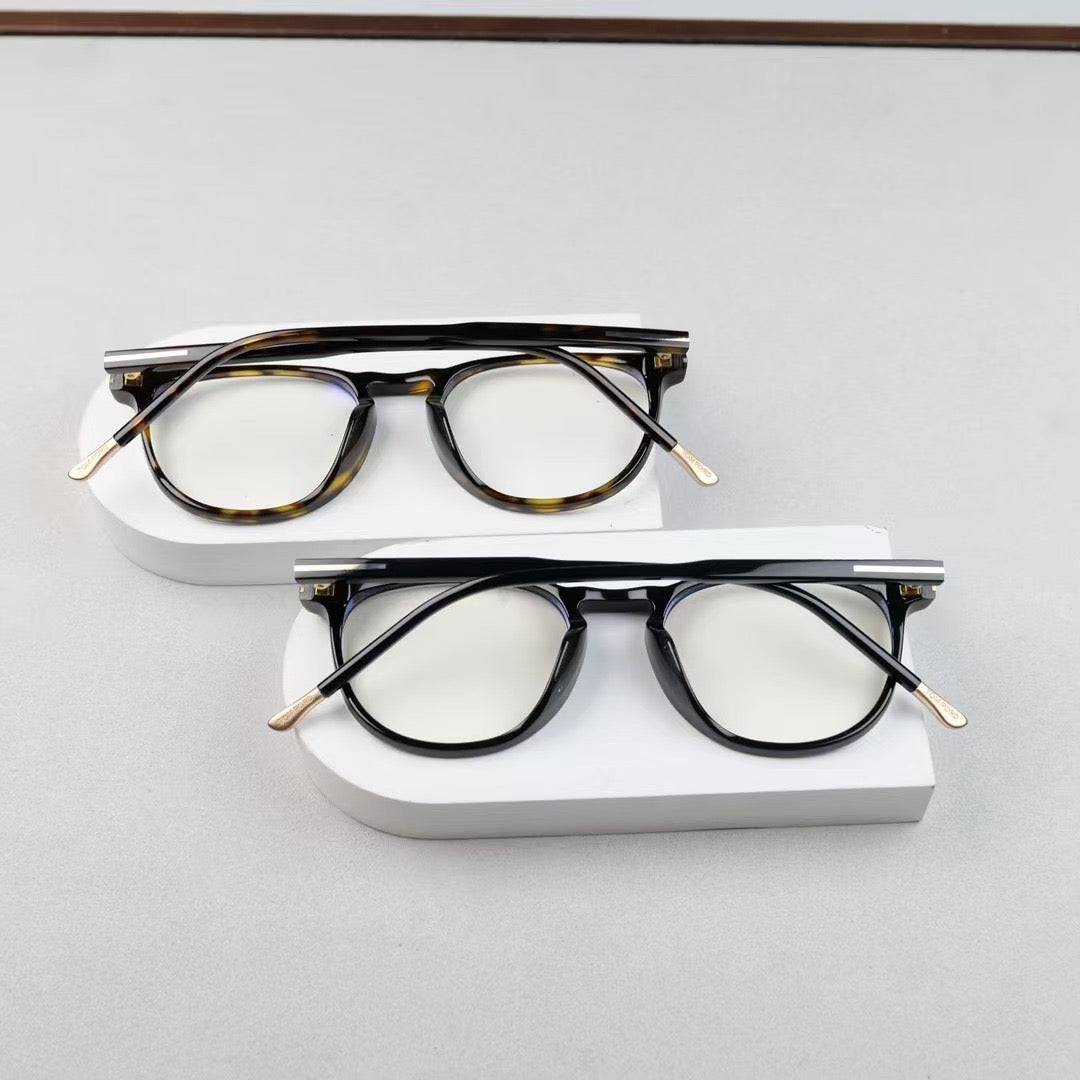 Tom Ford Inspired TF5608-F-B Eyeglasses | Designer Style Optical Frames