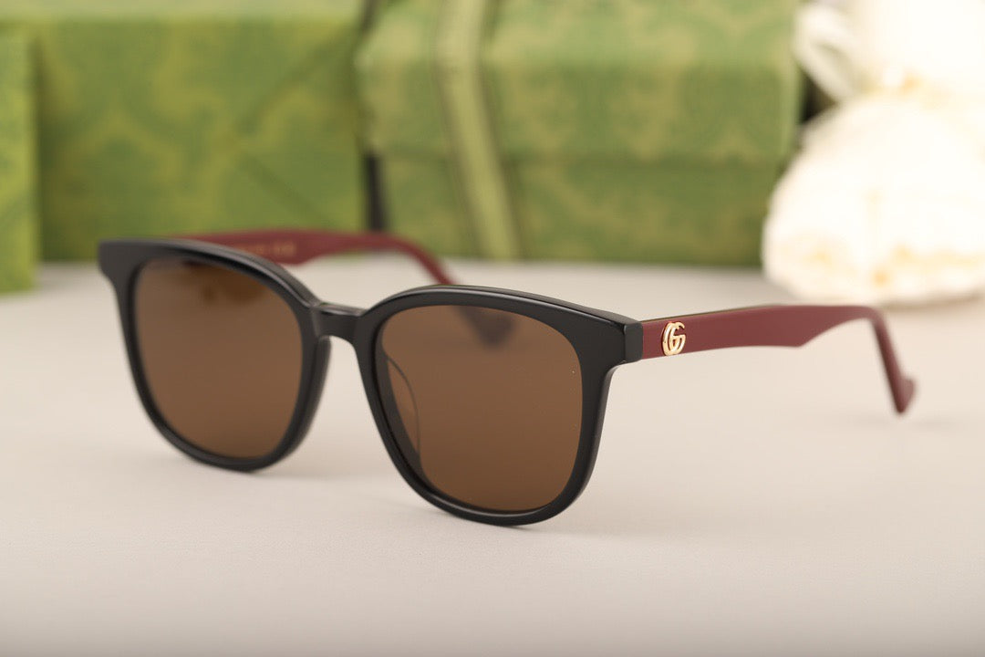 Inspired Gucci GG1001SK Sunglasses – Classic Square Frame (1:1 Mirror Quality