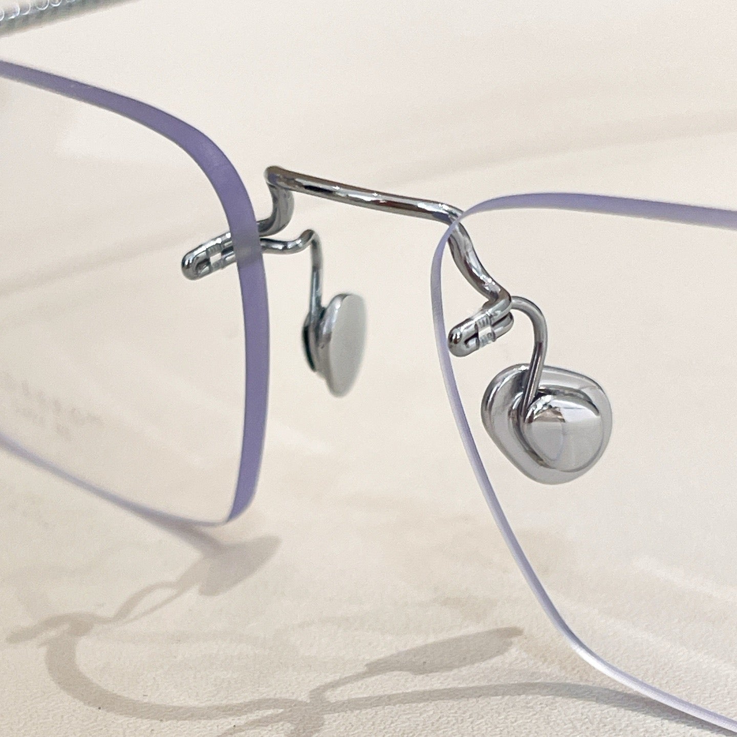 Inspired Lindberg 2494 – Rimless Rectangular Titanium Eyeglasses (1:1 Mirror Quality, 18K Finish)