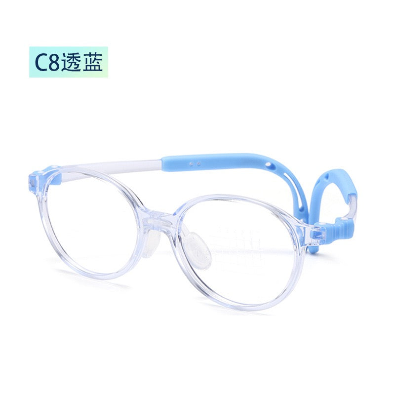Children’s Flexible Silicone Eyeglass Frame – Model T107