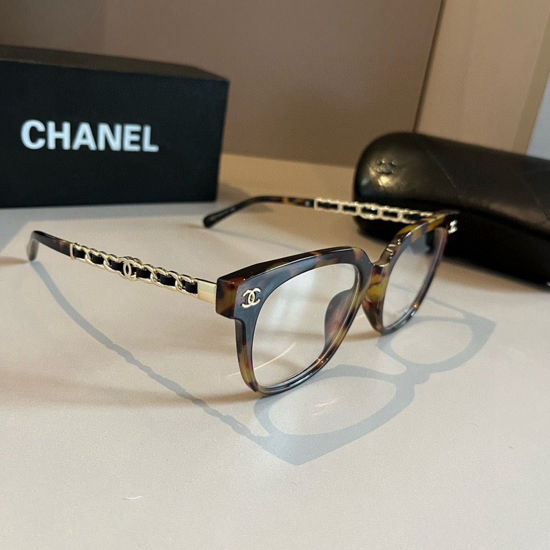 Chanel 2811 – Square Optical Eyeglasses with Signature Chain Temples (Inspired, 1:1 Mirror Quality)