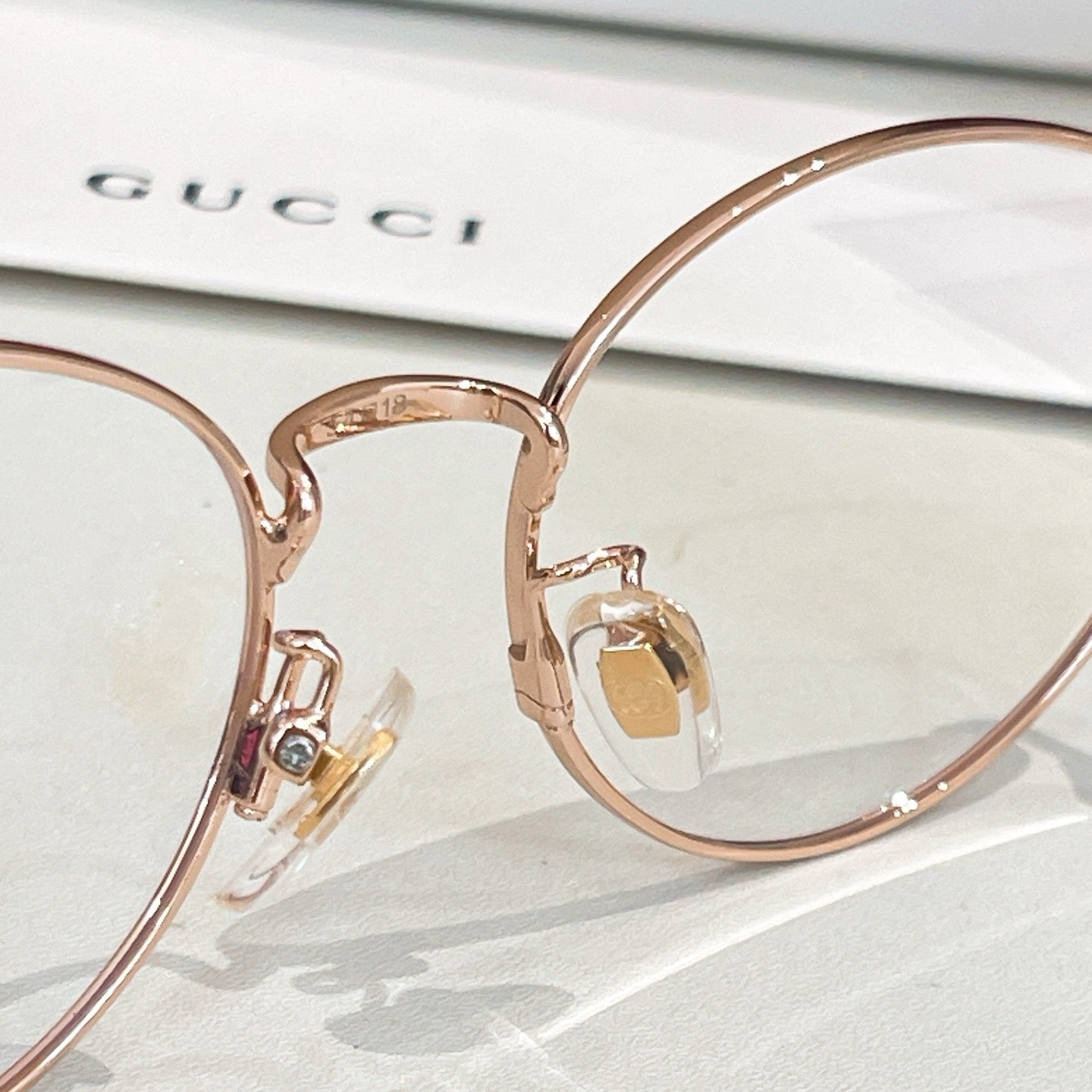 GG1699O Gucci Inspired Optical Glasses – Round Metal Frame