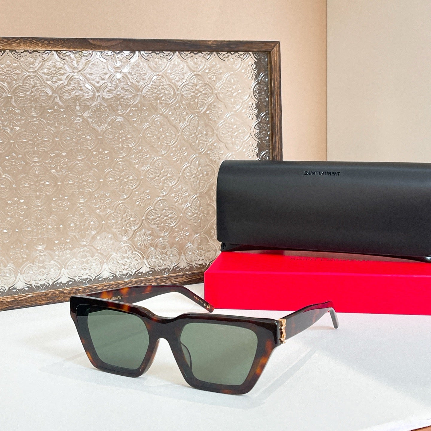 Inspired Saint Laurent SL M252 – Oversized Rectangular Sunglasses (1:1 Mirror Quality)