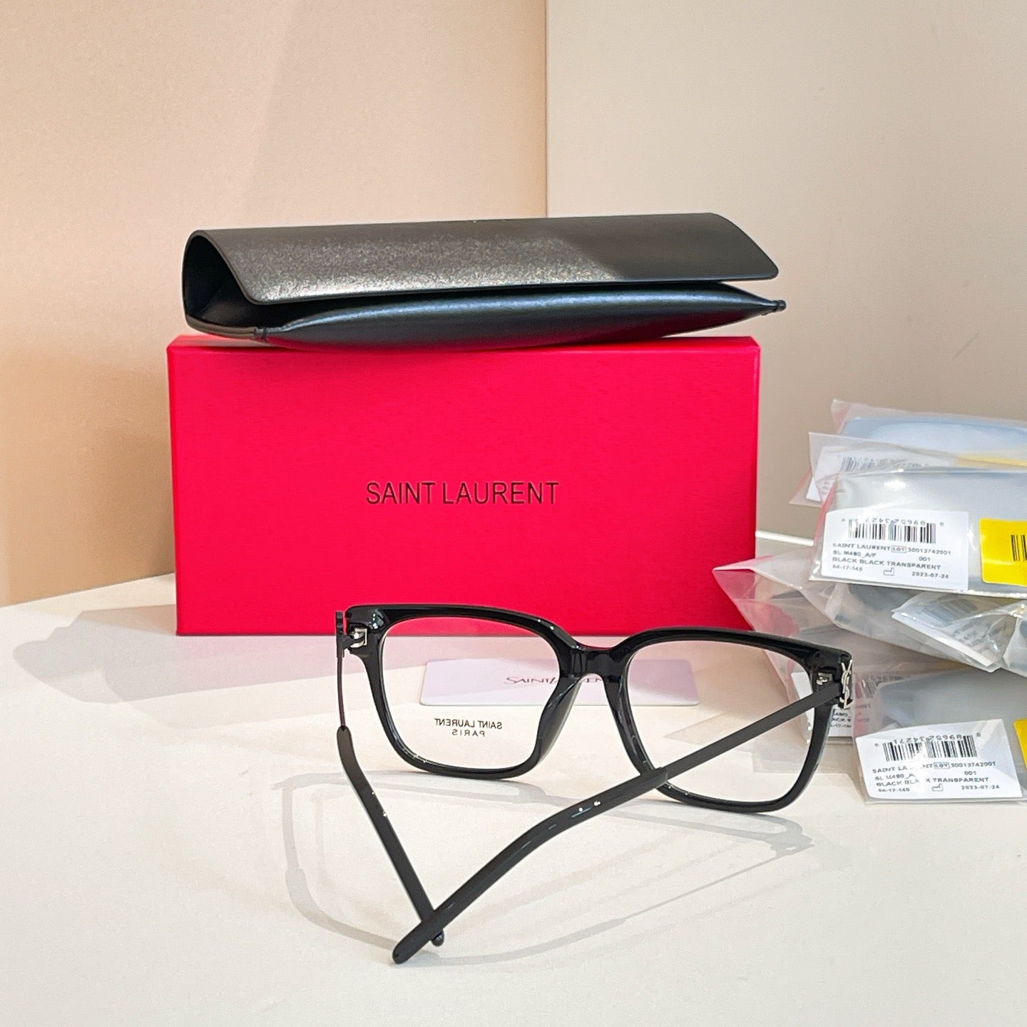 Inspired Saint Laurent SL M480-A/F – Refined Square Optical Eyeglasses (1:1 Mirror Quality)