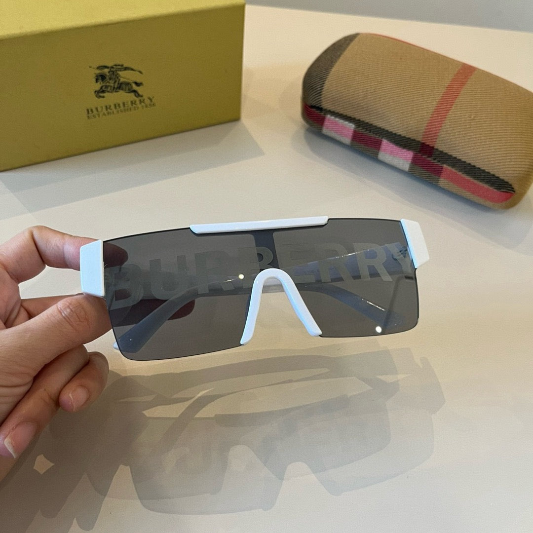 Inspired Burberry BE4291 – Oversized Shield Sunglasses (1:1 Mirror Quality)