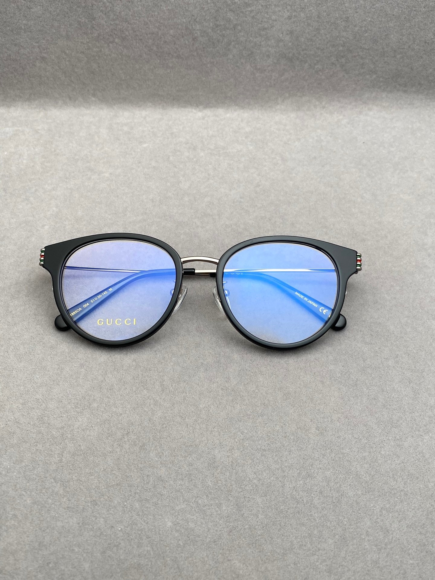 GG1885OA Inspired Cat-Eye Optical Glasses – Premium Acetate & Metal Frame