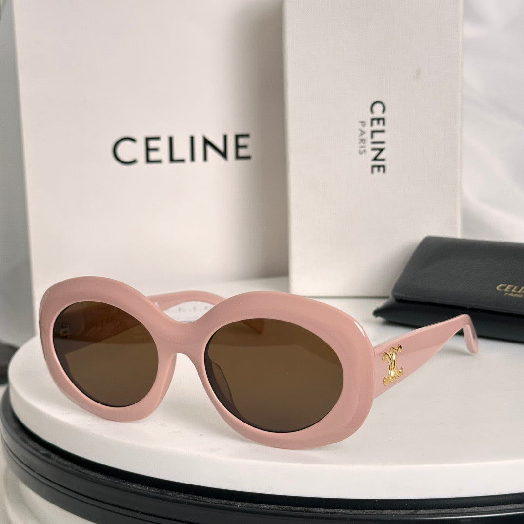 Inspired CELINE CL40292 – Oversized Round Sunglasses (1:1 Mirror Quality)